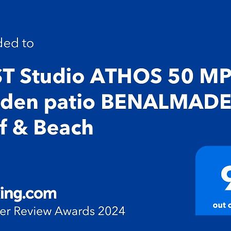 Deluxe Studio Athos 50 Mp Garden Patio Benalmadena Golf & Beach Exterior photo